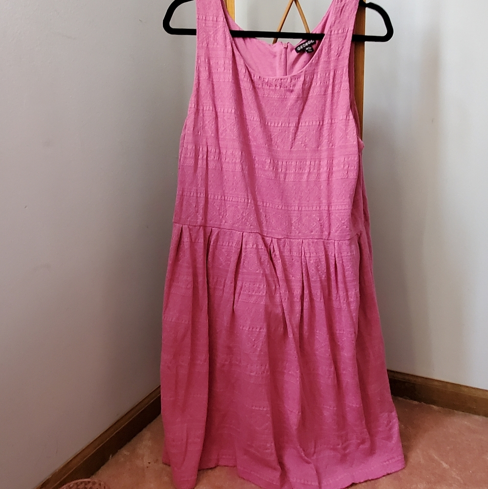 Purple boho dress